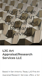 Mobile Screenshot of ljgartappraisal.com
